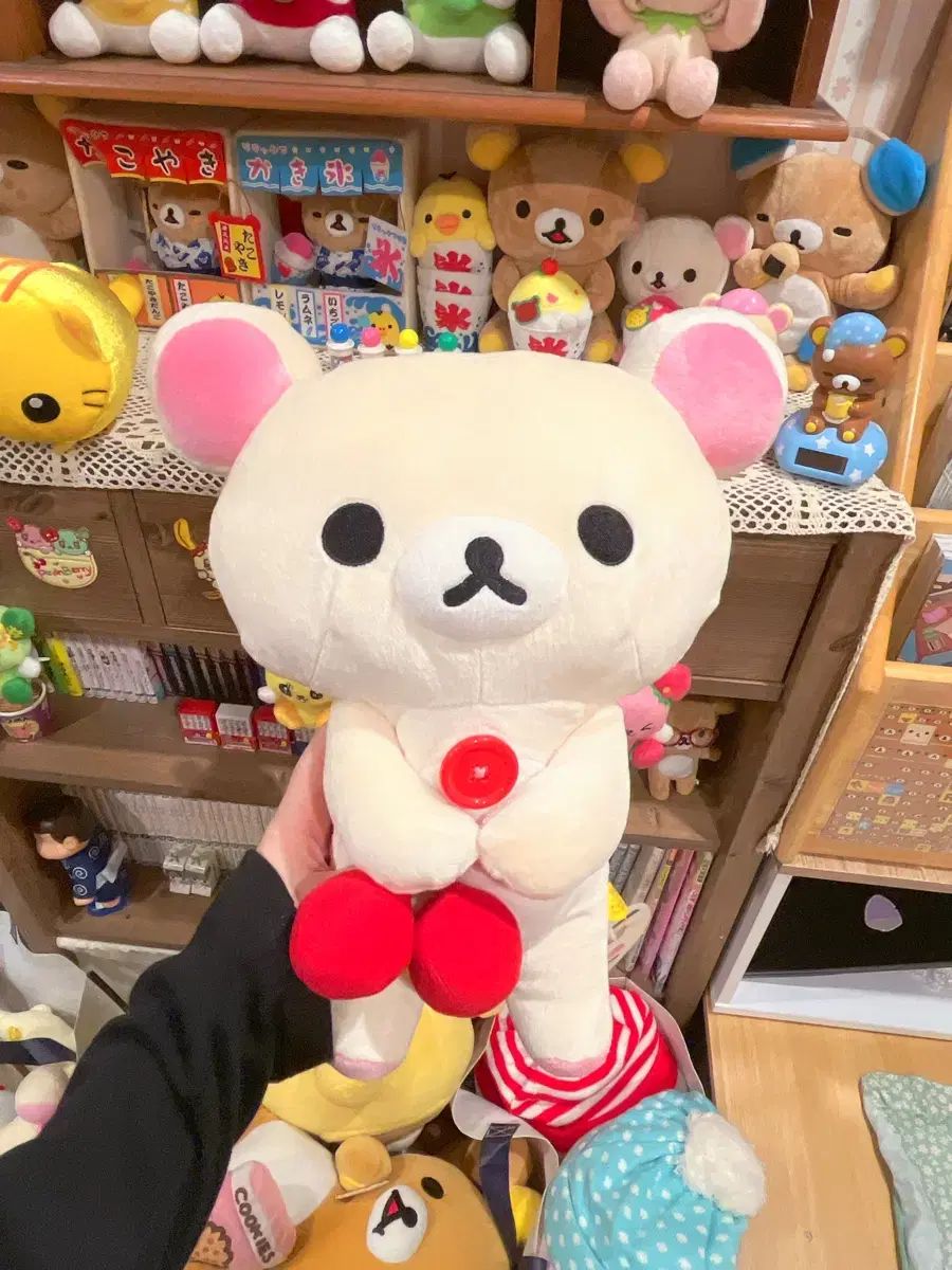 古典コリラックマ さくらんぼ 中型ぬいぐるみ