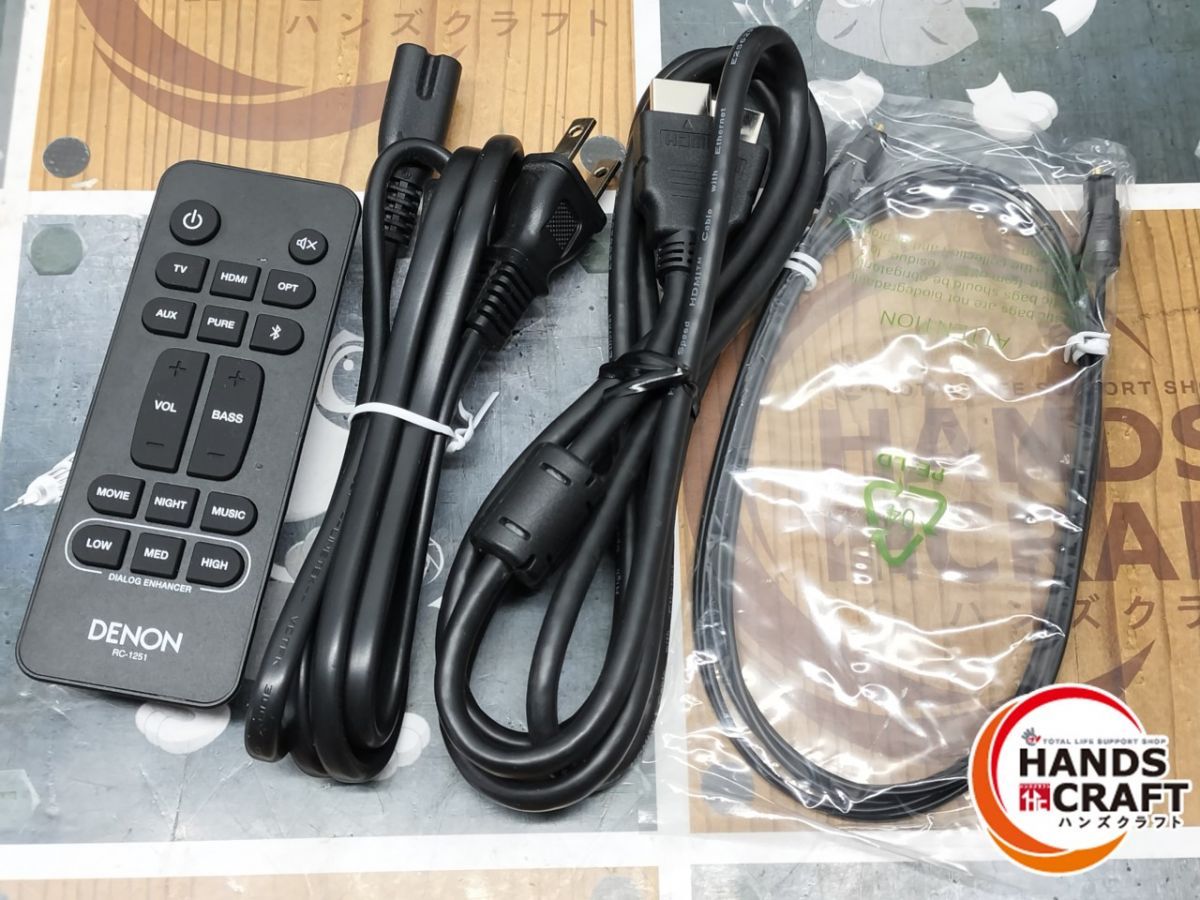 ◆ 品 デノン DENON DHT-S 217 サウンドバー SOUND BAR 2025年製