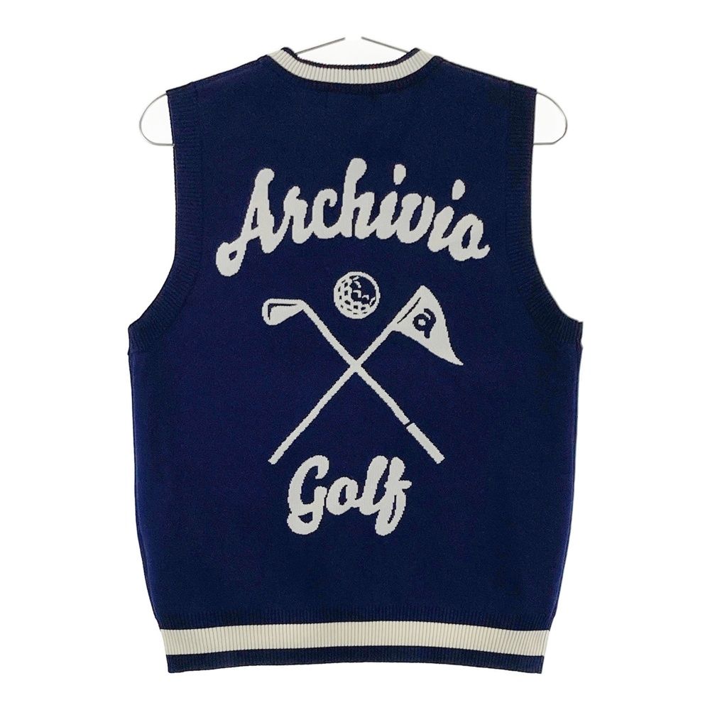 archivioゴルフベスト　ネイビー 楽天市場】〈30%OFFセール〉【2025年春夏ベストウェア】レディース