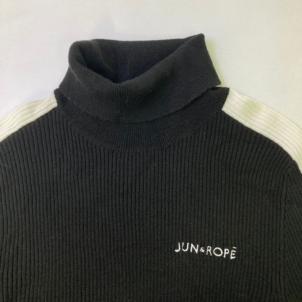 サイズ：L JUN&ROPE ジュン アンド ロペ タートルネック 長袖Tシャツ