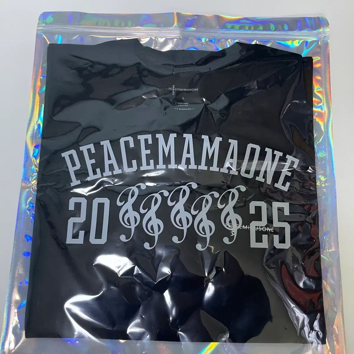 G-DRAGON（ジードラゴン） ピースマイナスワン Tシャツ ブラック L G