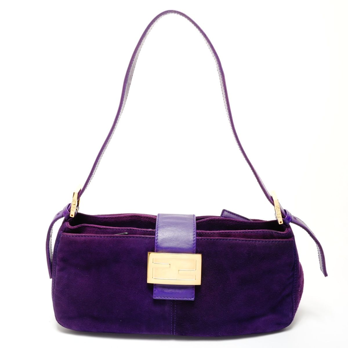 FENDI フェンディ ショルダーバッグ スエード ワンショルダー