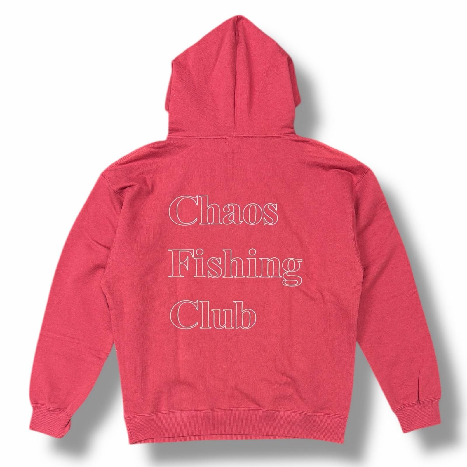 【中古】M 未使用品 2022AW カオスフィッシングクラブ OG LOGO HOODIE ロゴ プルオーバー パーカー /■In2 メンズ 参考上代19800円 Chaos Fishing Club 22AW OG LOGO HOODIE ロゴ