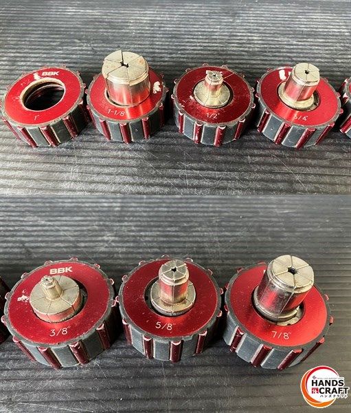 ▼【中古】BBK　13100　エキスパンダーセット　ヘッド×7　ケース付き