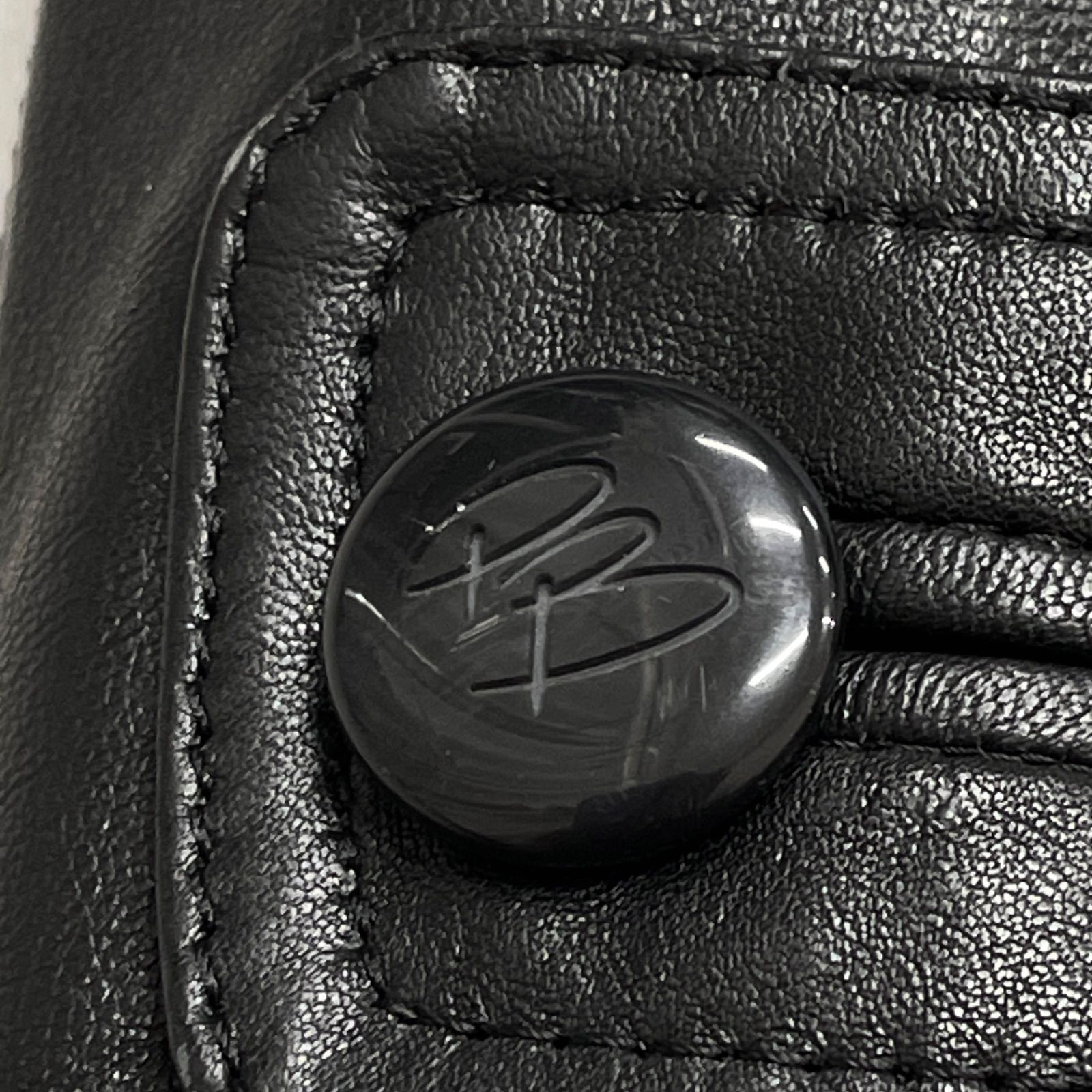 PIERRE BALMAIN ピエールバルマン レザージャケット 羊革 ラムレザー