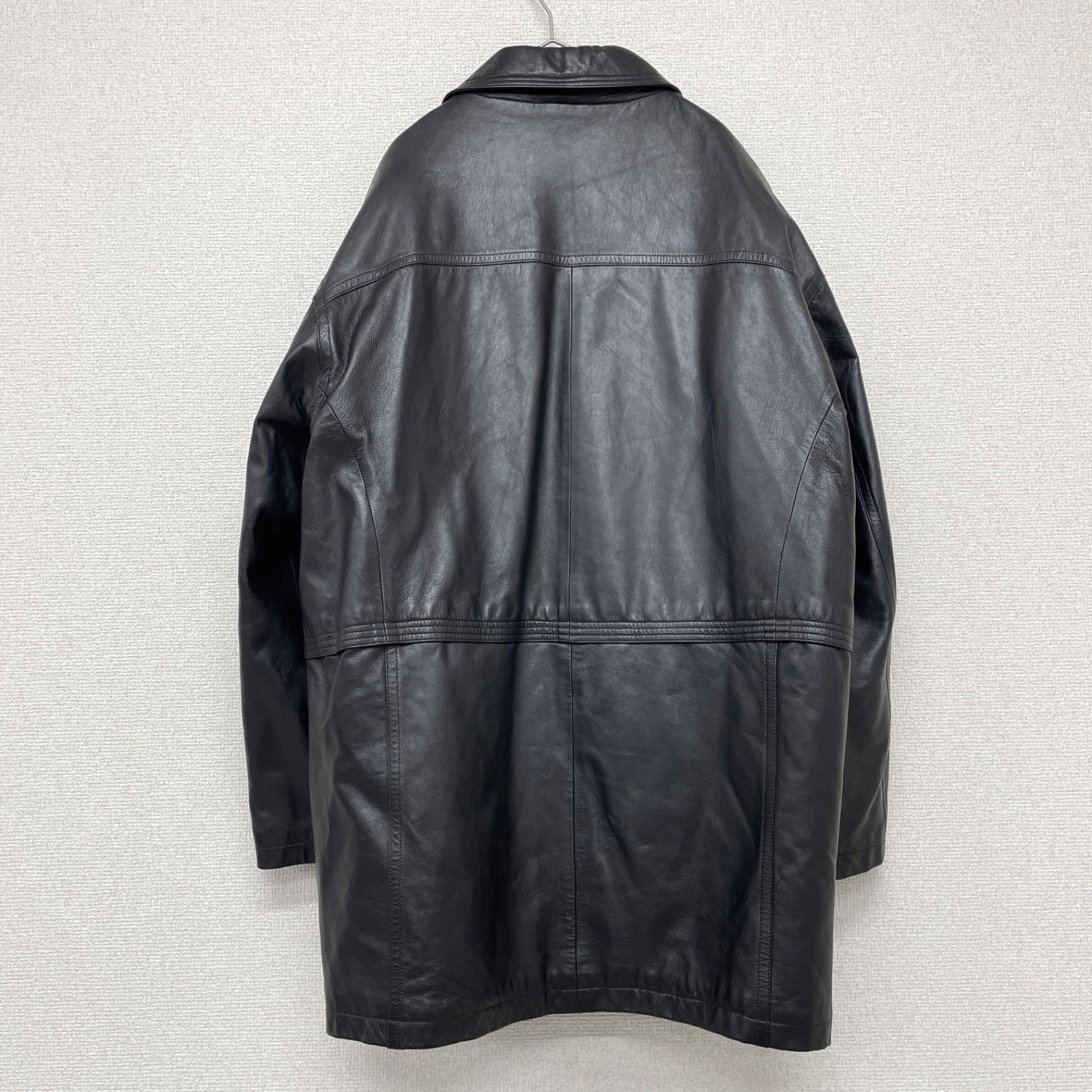 PIERRE BALMAIN ピエールバルマン レザージャケット 羊革 ラムレザー