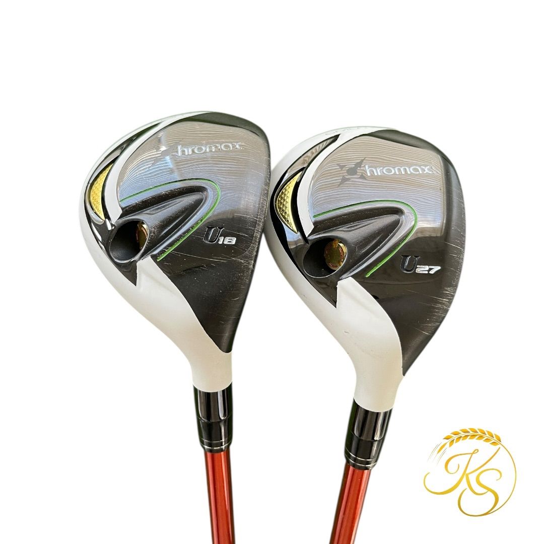 クロマックス ユーティリティ 2本 右 Chromax CMU-M 1 UT カーボン