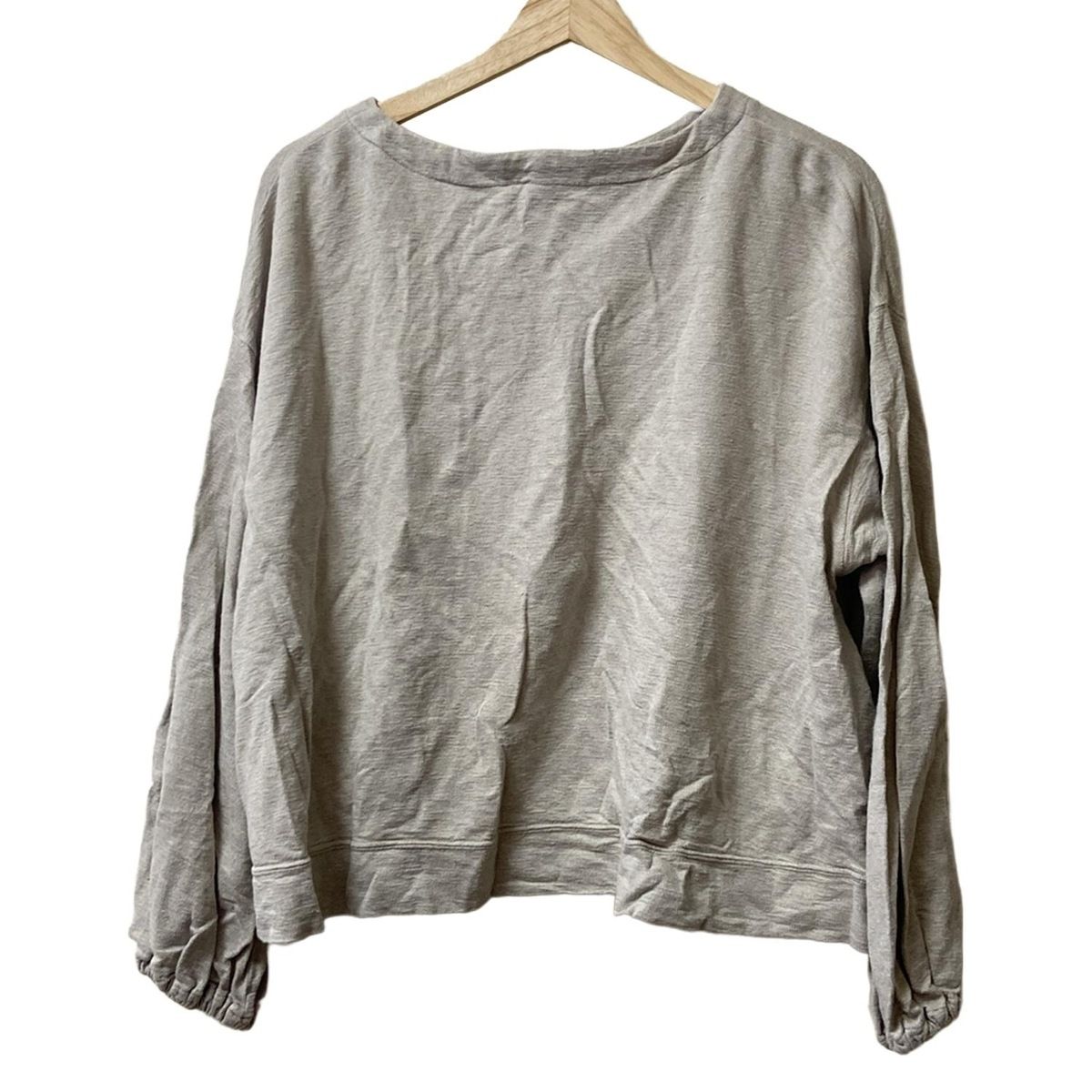 ベージュ 長袖|麻