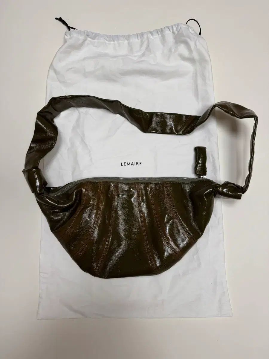 ルメール クルーアソン コーテッド コットン ミディアム ピスタチオ