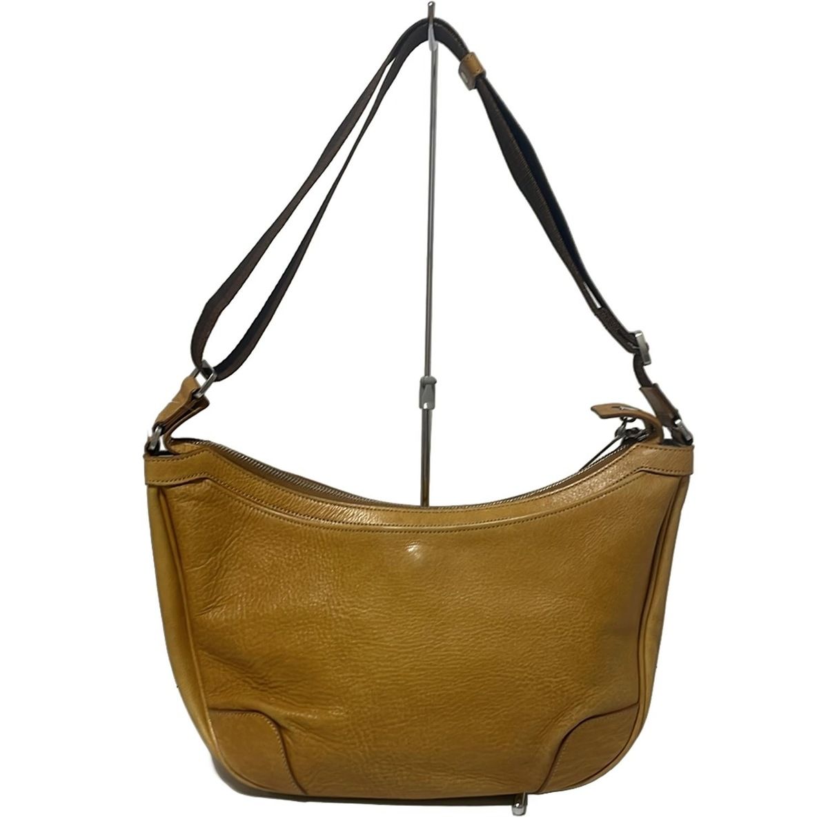 aniary アニアリ ショルダーバッグ - ライトブラウン 斜めがけ レザー