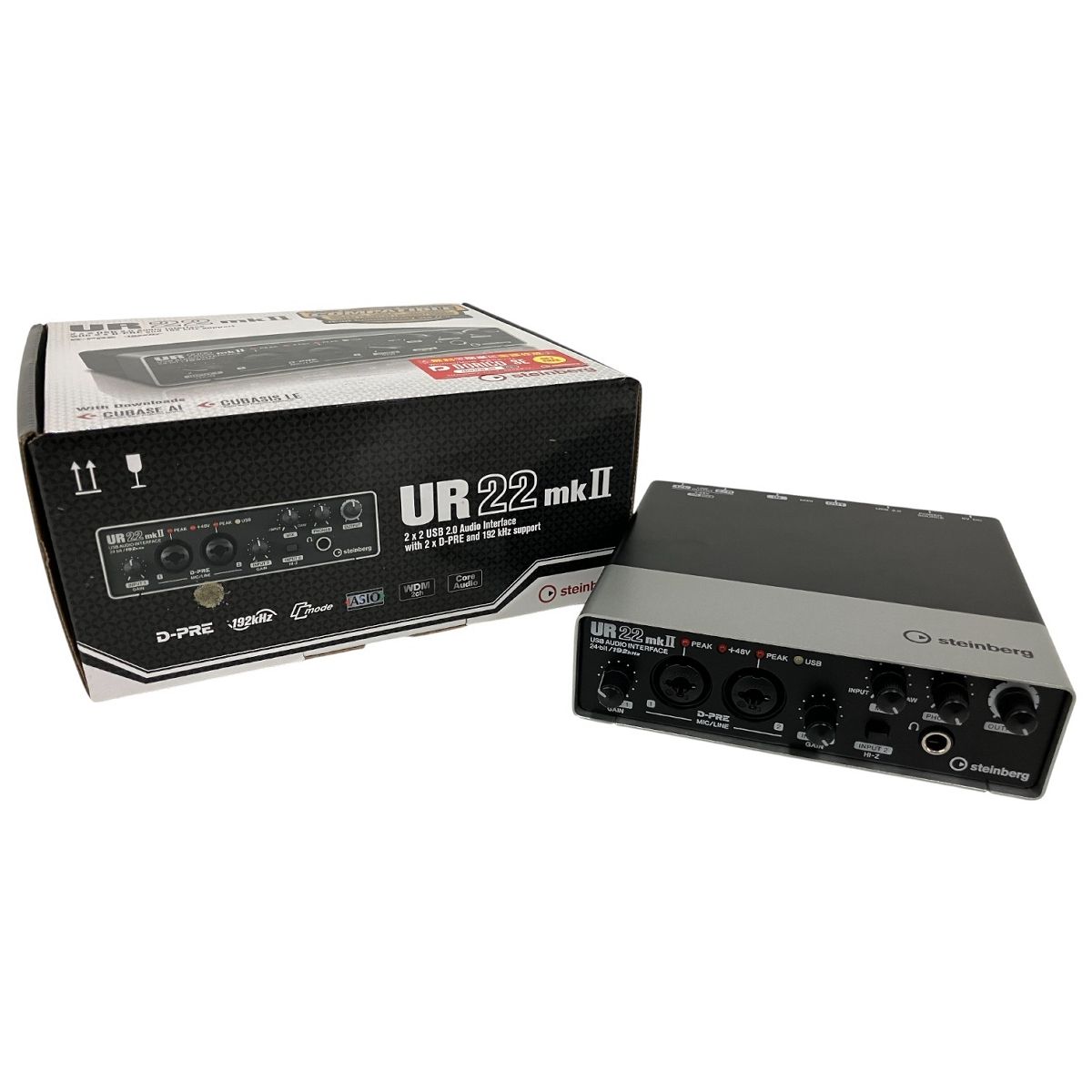 Steinberg UR 22 mkII オーディオインターフェース 音響機材 オーディオ