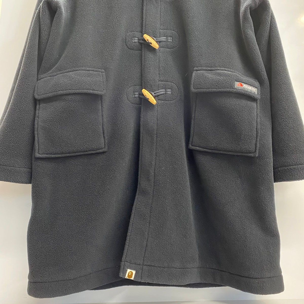 アベイシングエイプ A BATHING APE ダッフルコート POLARTEC フリース