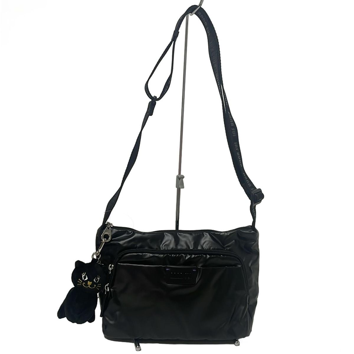 ANNA SUI アナスイ ショルダーバッグ ワンダー 317784 黒 レザー