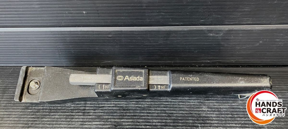 ▼【中古】アサダ　CT202　手動ベンダー　ヘッド×7　ケース付き