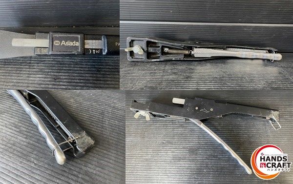 ▼【中古】アサダ　CT202　手動ベンダー　ヘッド×7　ケース付き