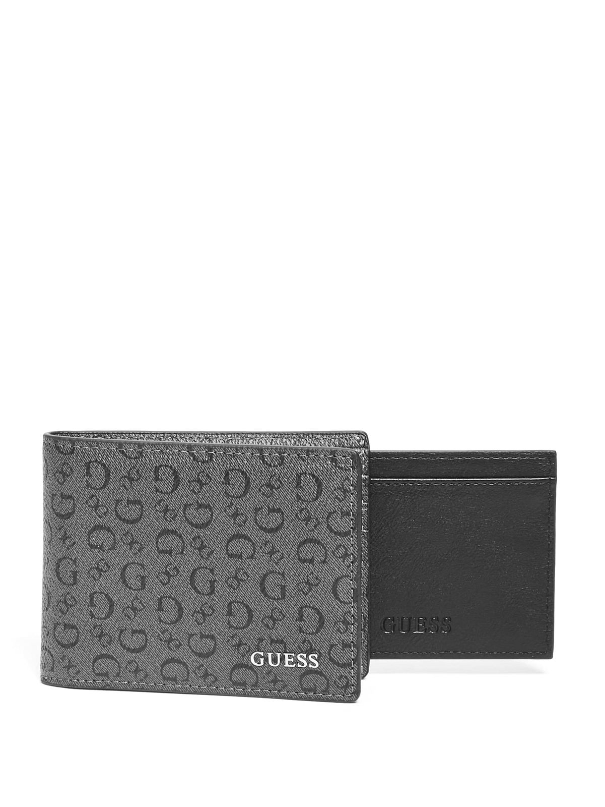 GUESS Carter 札入れ財布 コール 二つ折り財布 ブラック