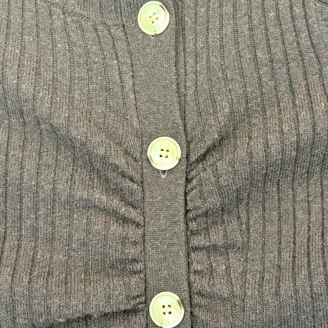 リブニットワンピース