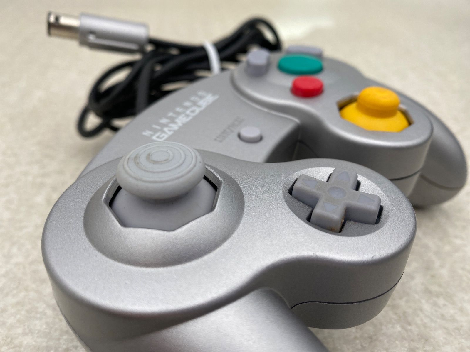 ゲームキューブ 本体 バイオレット 動作品 コントローラー4点