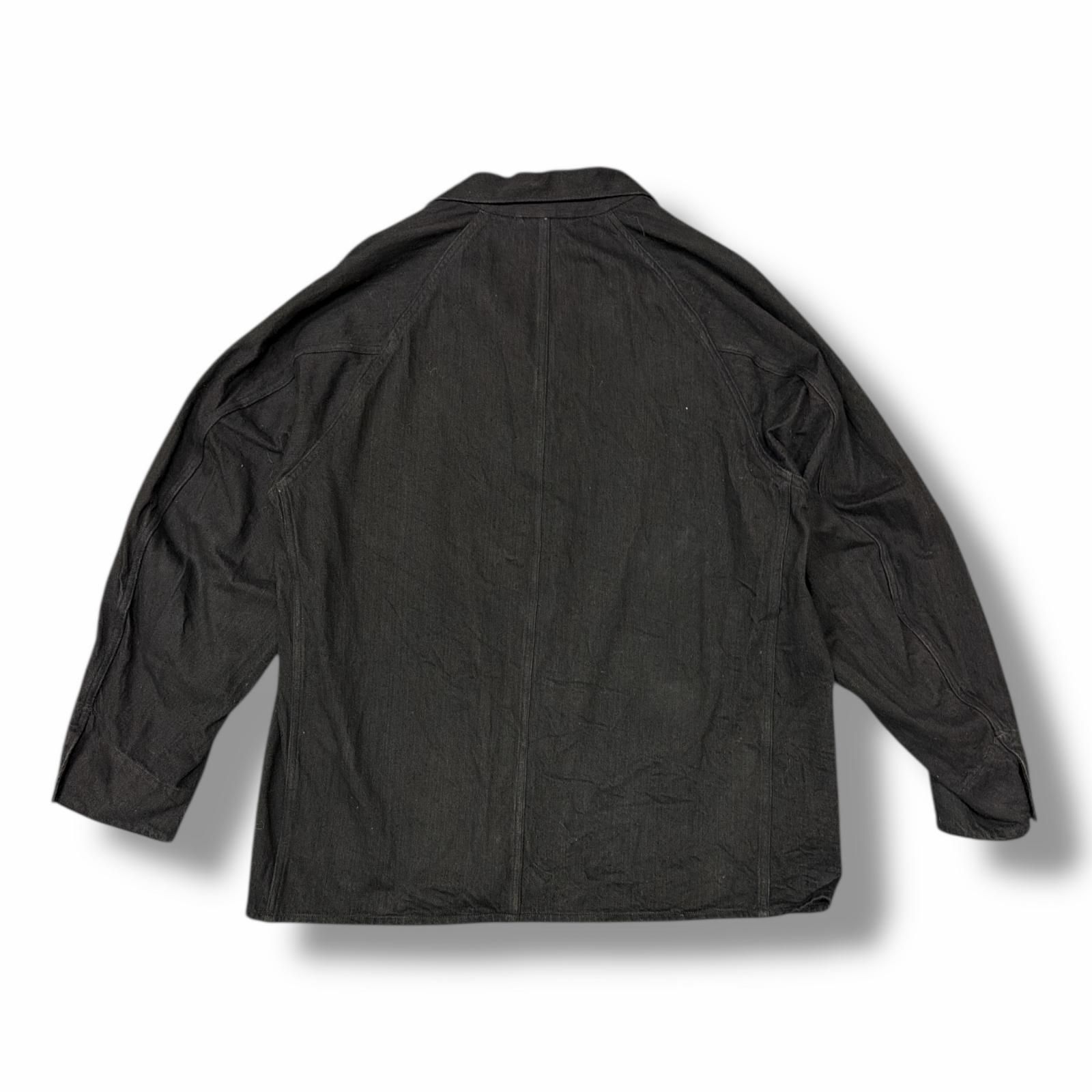 参考上代50,600円 COMOLI デニムワークジャケット カバーオール コモリ