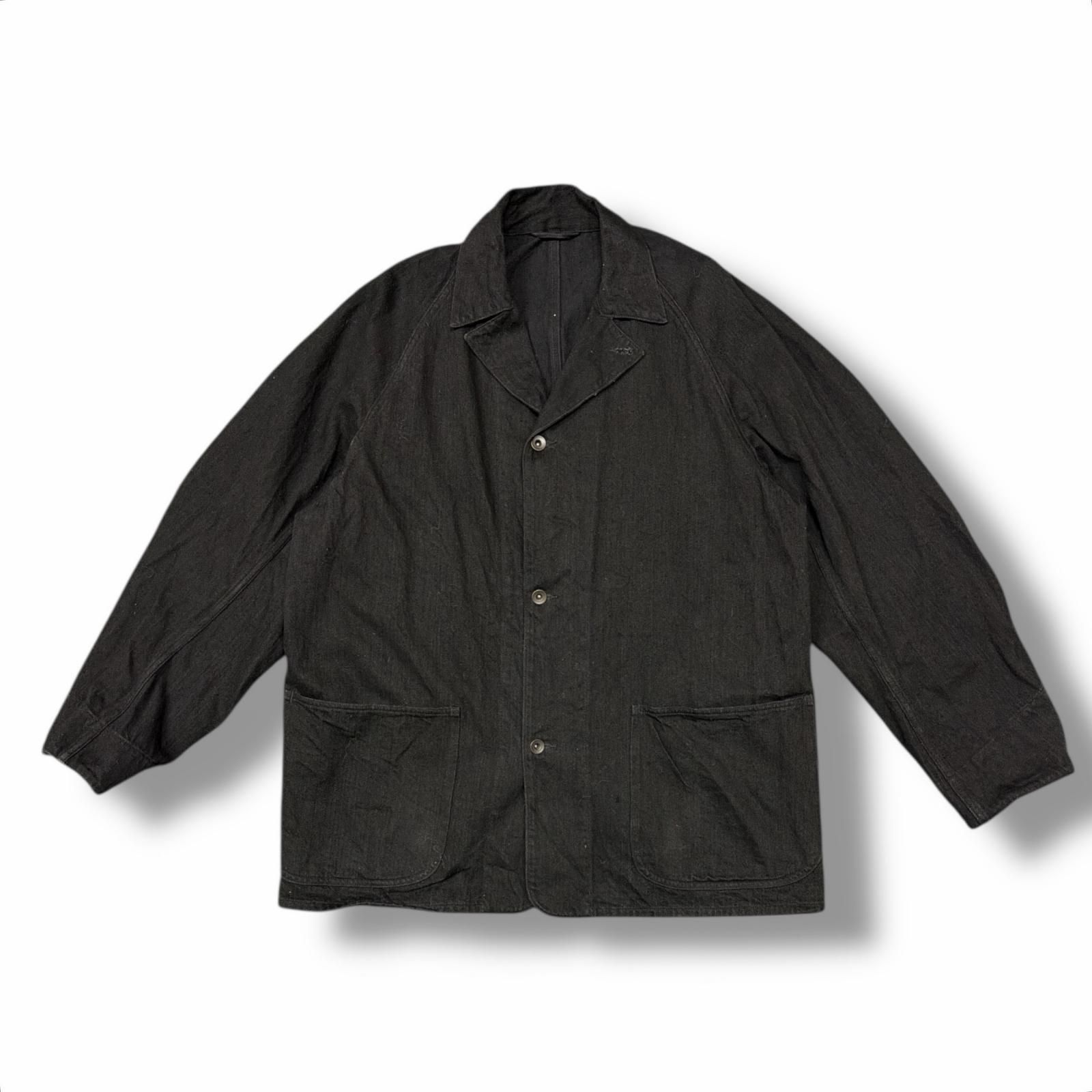 参考上代50,600円 COMOLI デニムワークジャケット カバーオール コモリ