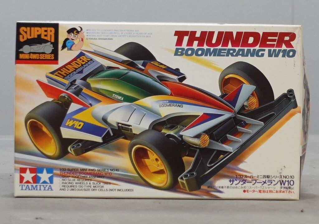 タミヤ スーパーミニ四駆NO.10 スーパーTZシャーシ サンダーブーメラン