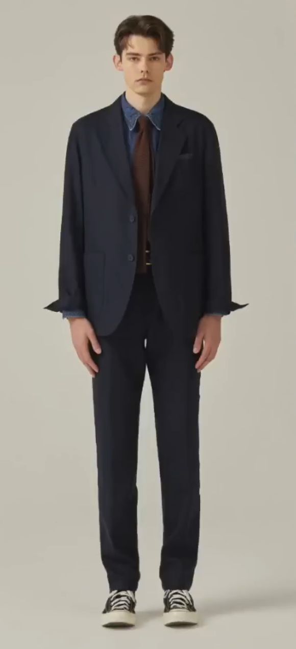 ケンブリッジメンバーズ アノールド リネン リラックス セットアップ スーツ