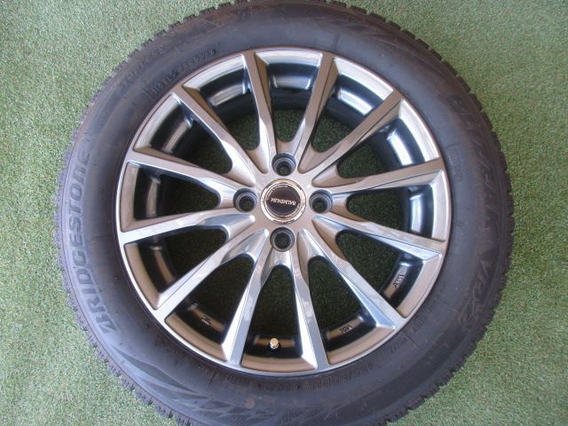 み バルミナム 185|60 R 16 スタッドレスタイヤ４本SET マツダ2 デミオ ノート