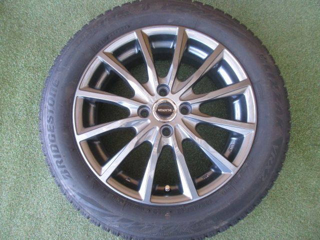 み バルミナム 185|60 R 16 スタッドレスタイヤ４本SET マツダ2 デミオ ノート