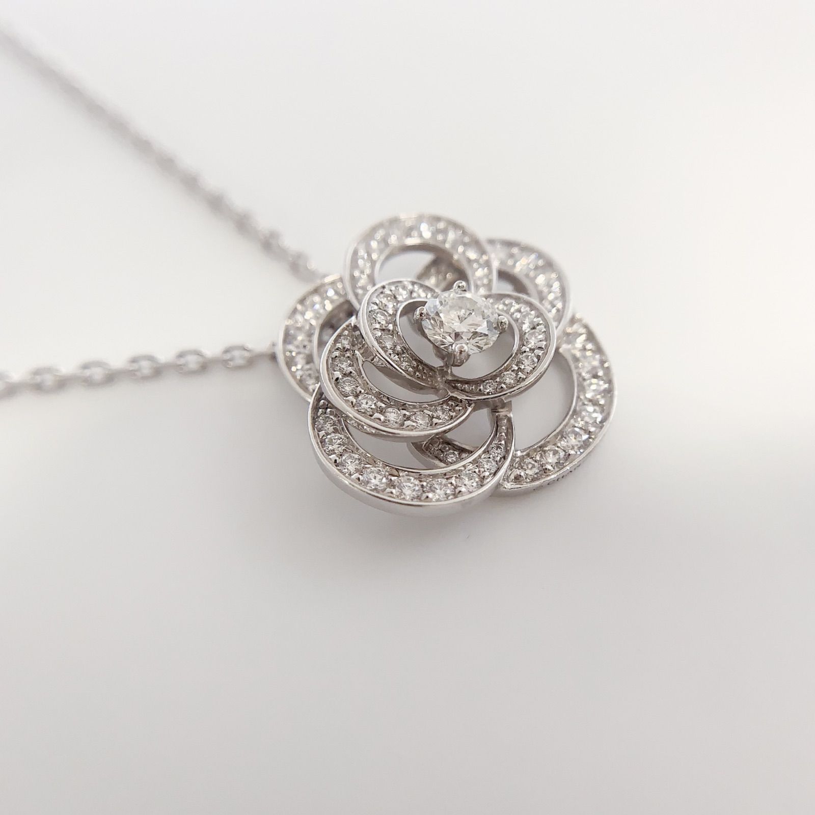 中古】シャネル CHANEL カメリア コレクション ダイヤモンド 