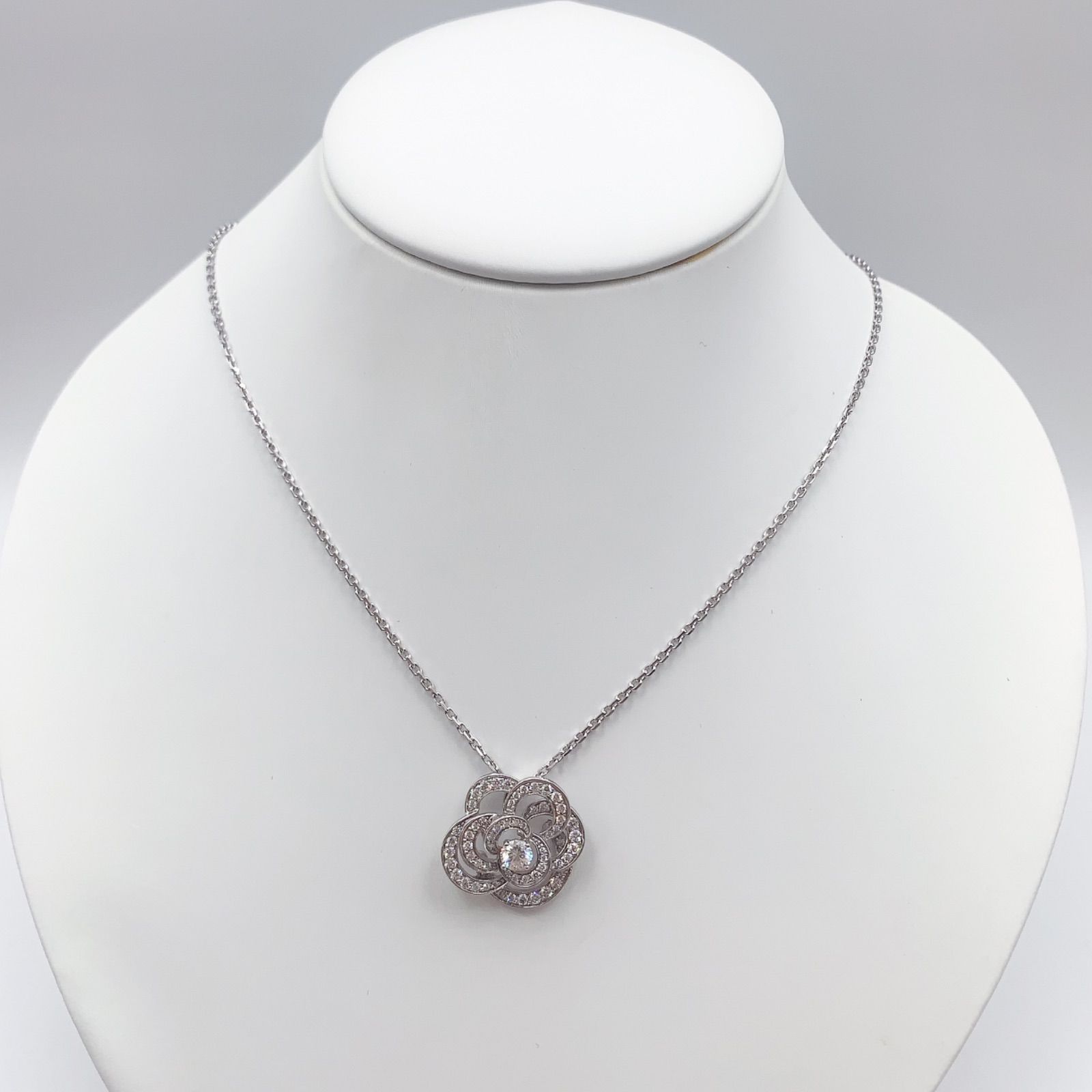 中古】シャネル CHANEL カメリア コレクション ダイヤモンド 