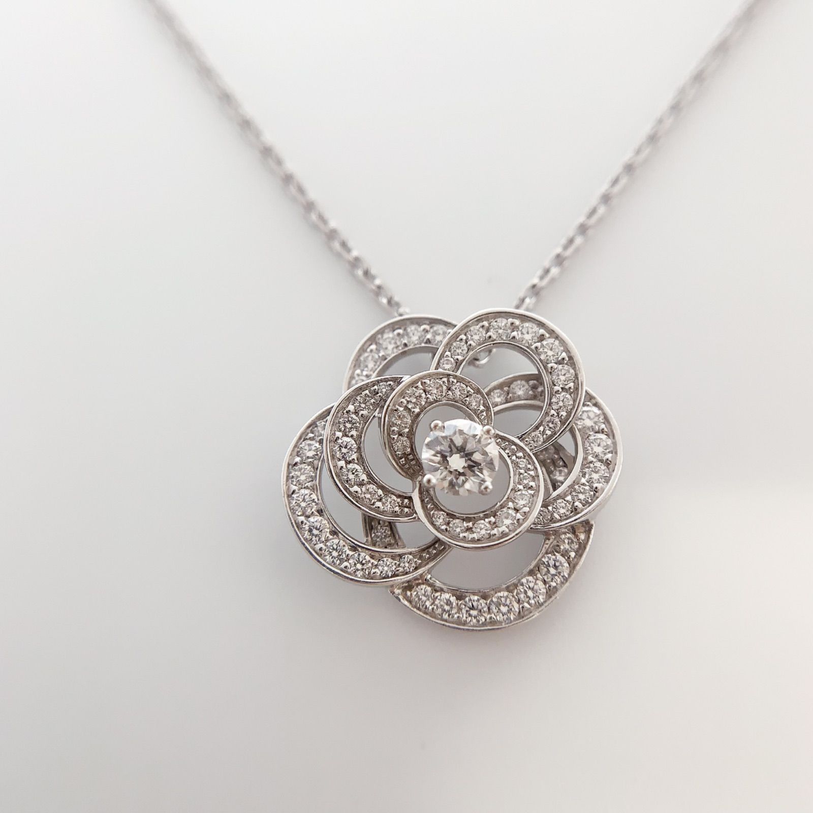 中古】シャネル CHANEL カメリア コレクション ダイヤモンド 