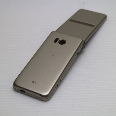 SHF 34 AQUOS K ゴールド 白ロム ガラケー au SHARP 07000
