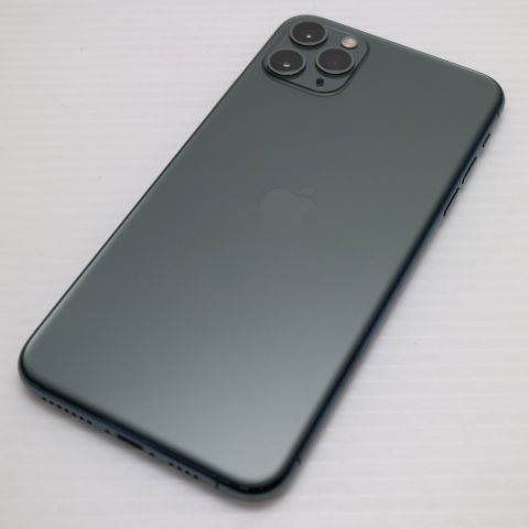 SIMフリー iPhone 11 Pro Max 256 GB ミッドナイトグリーン スマホ 本体 白ロム 07000
