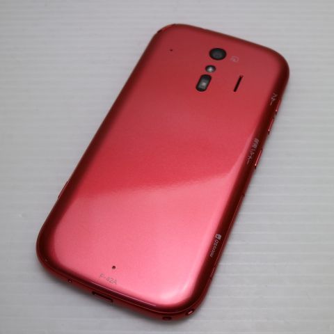 F-42 A らくらくスマートフォン ピンク スマホ 白ロム 富士通 07000