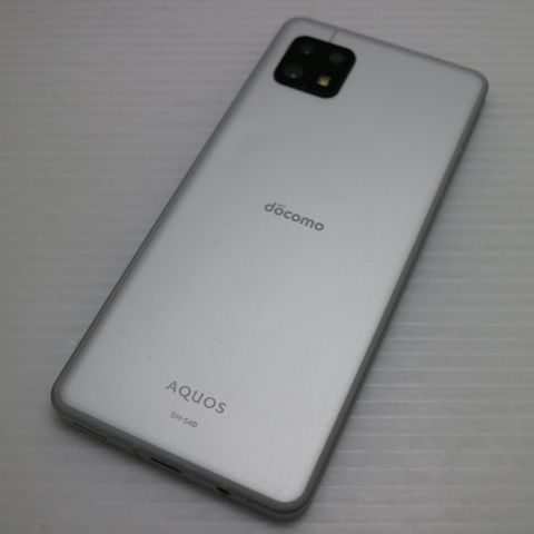 超美品 SH-54B AQUOS sense6 シルバー 本体 即日発送 土日祝発送OK