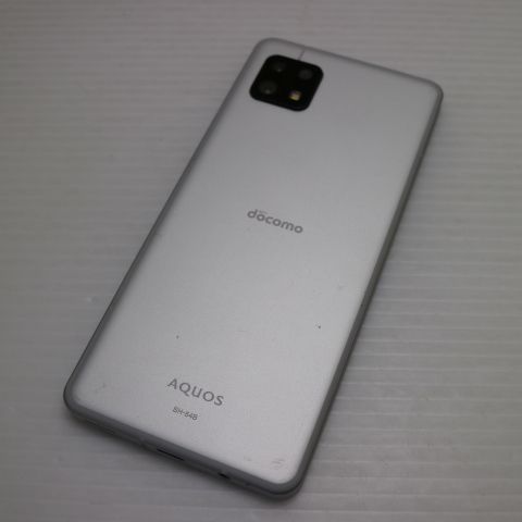 超美品 SH-54B AQUOS sense6 シルバー 本体 即日発送 土日祝発送OK