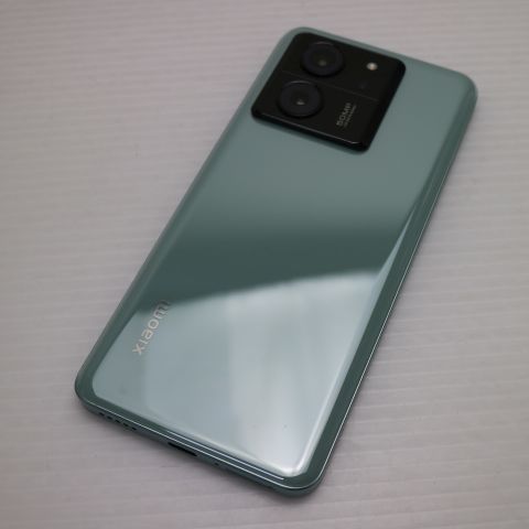 超 Xiaomi 13 T XIG 04 メドウグリーン スマホ 07000