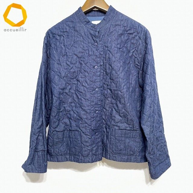 ワンダフルワールド　ジャケット anc ワンダフルワールド WONDERFUL WORLD ジャケット 青 デニム 薄手