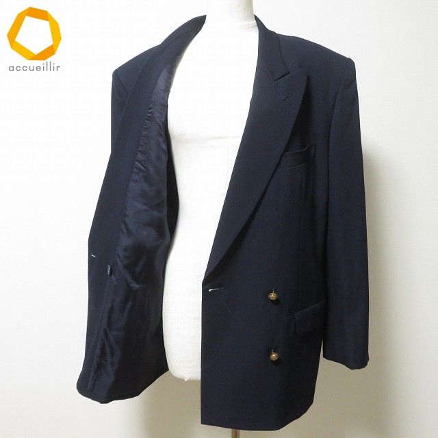 anc カネコイサオ KANEKO ISAO ジャケット 濃紺 ダブル 金ボタン