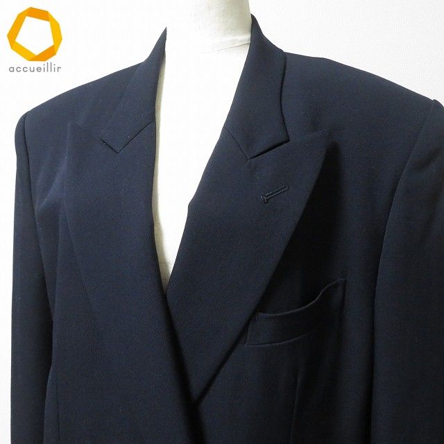 anc カネコイサオ KANEKO ISAO ジャケット 濃紺 ダブル 金ボタン