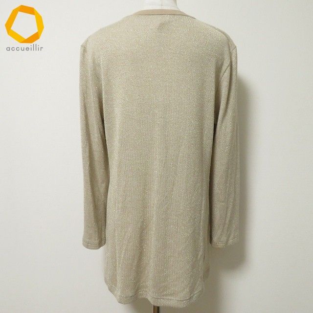 anc インポートロッサ import Rossa カーディガン ニット 42 ベージュ