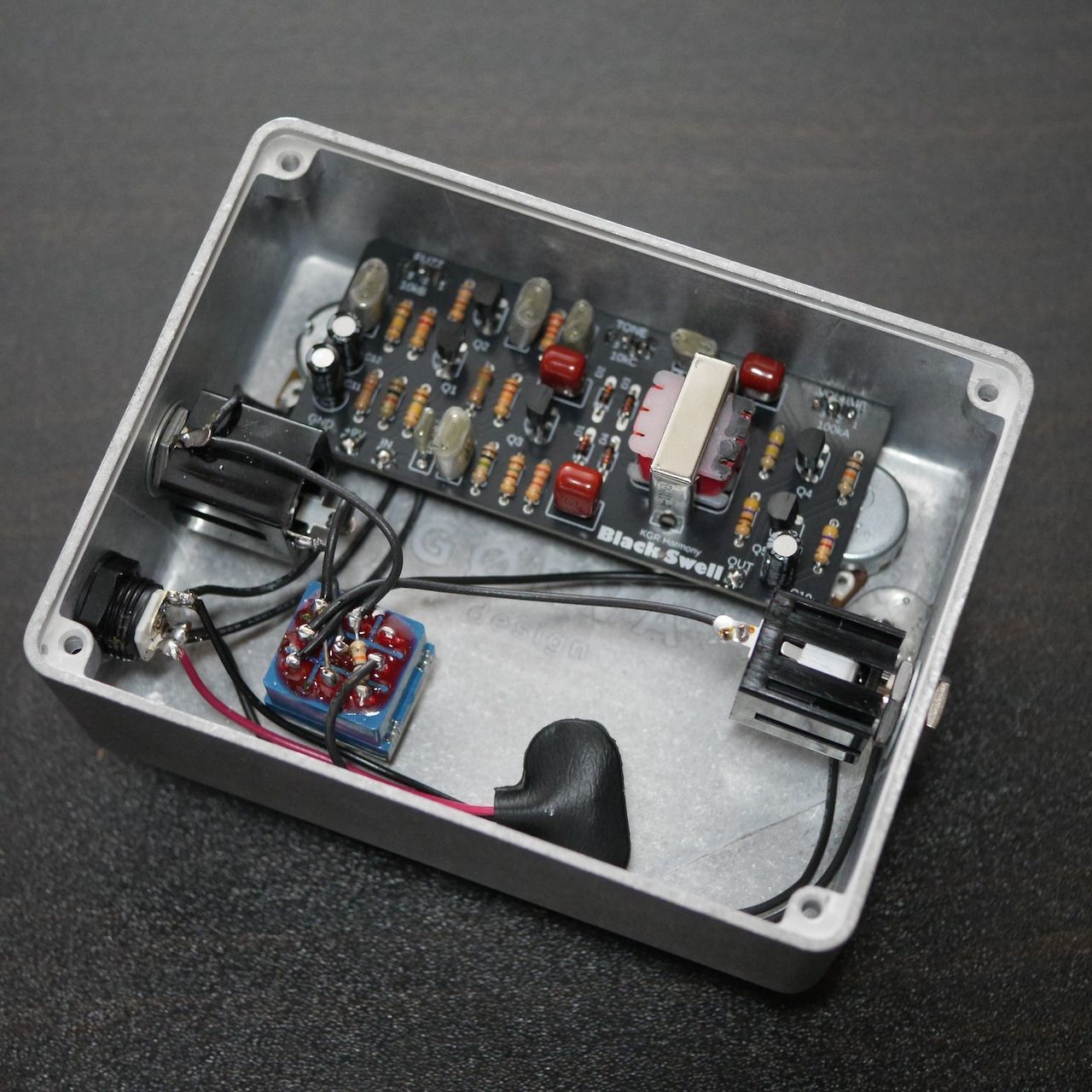 Black Swell Bass Brassmaster系 オクターブ ファズ エフェクター自作キット