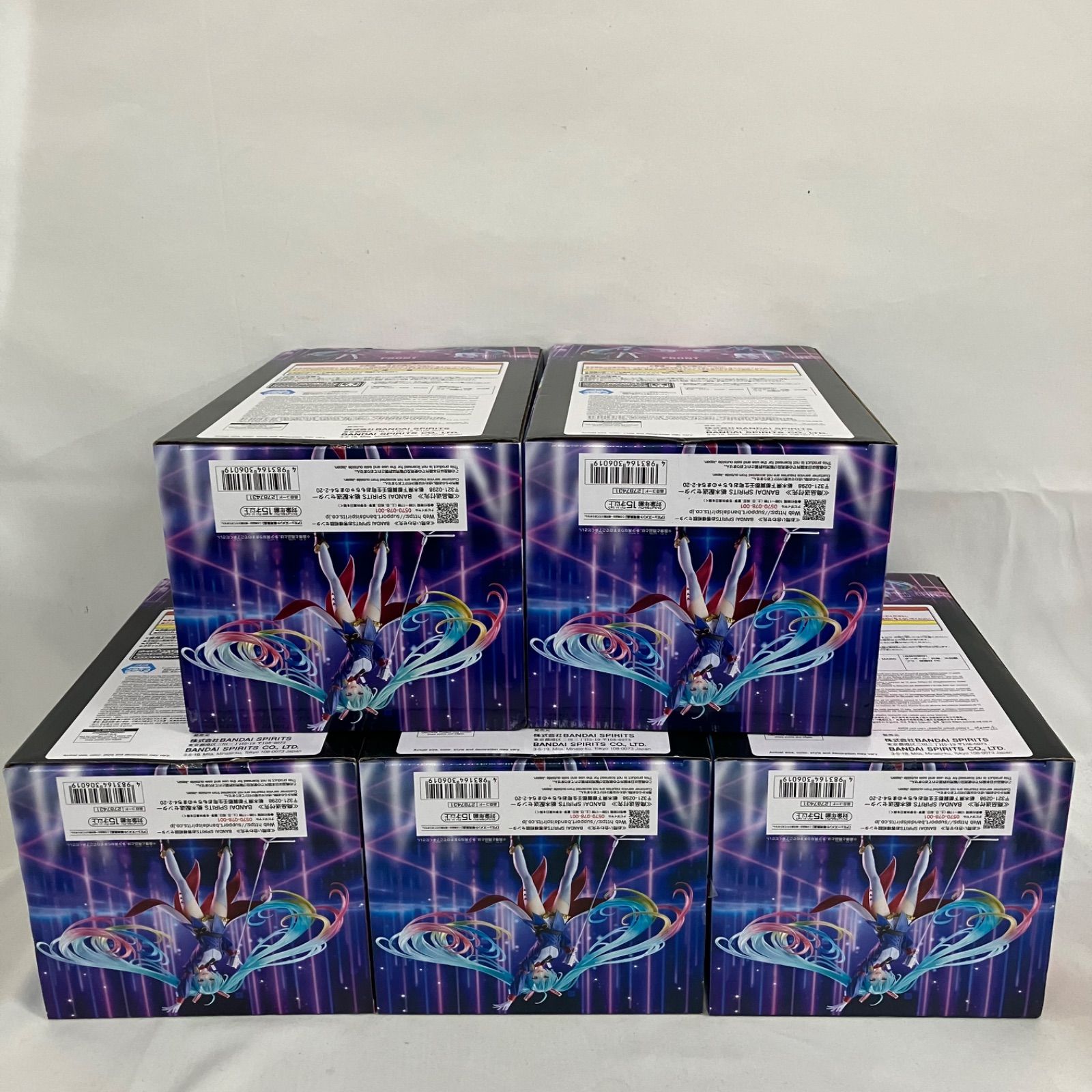 初音ミク　フィギュア　BPEVガンダム　コラボ 11体セット　まとめ売り 未開封 初音ミク BPEV ガンダム45周年×初音ミク ガンダム