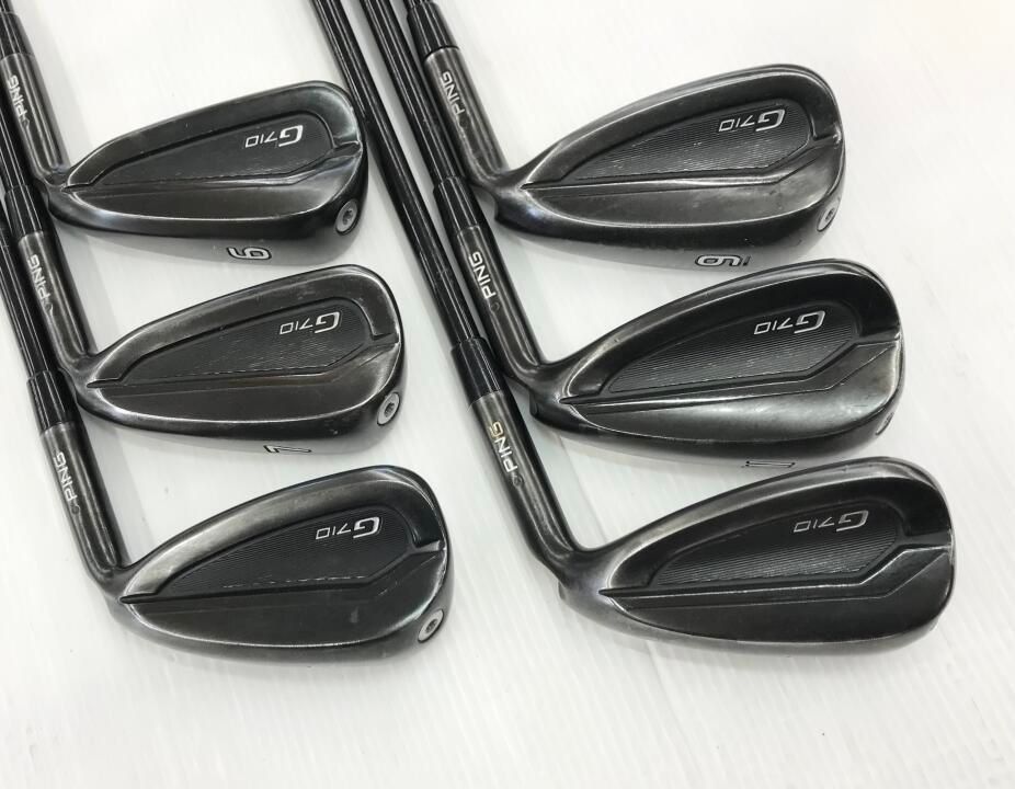 ピン G710 ALTA DISTANZA BLACK 40 アイアンセット 中古【最短即日発送