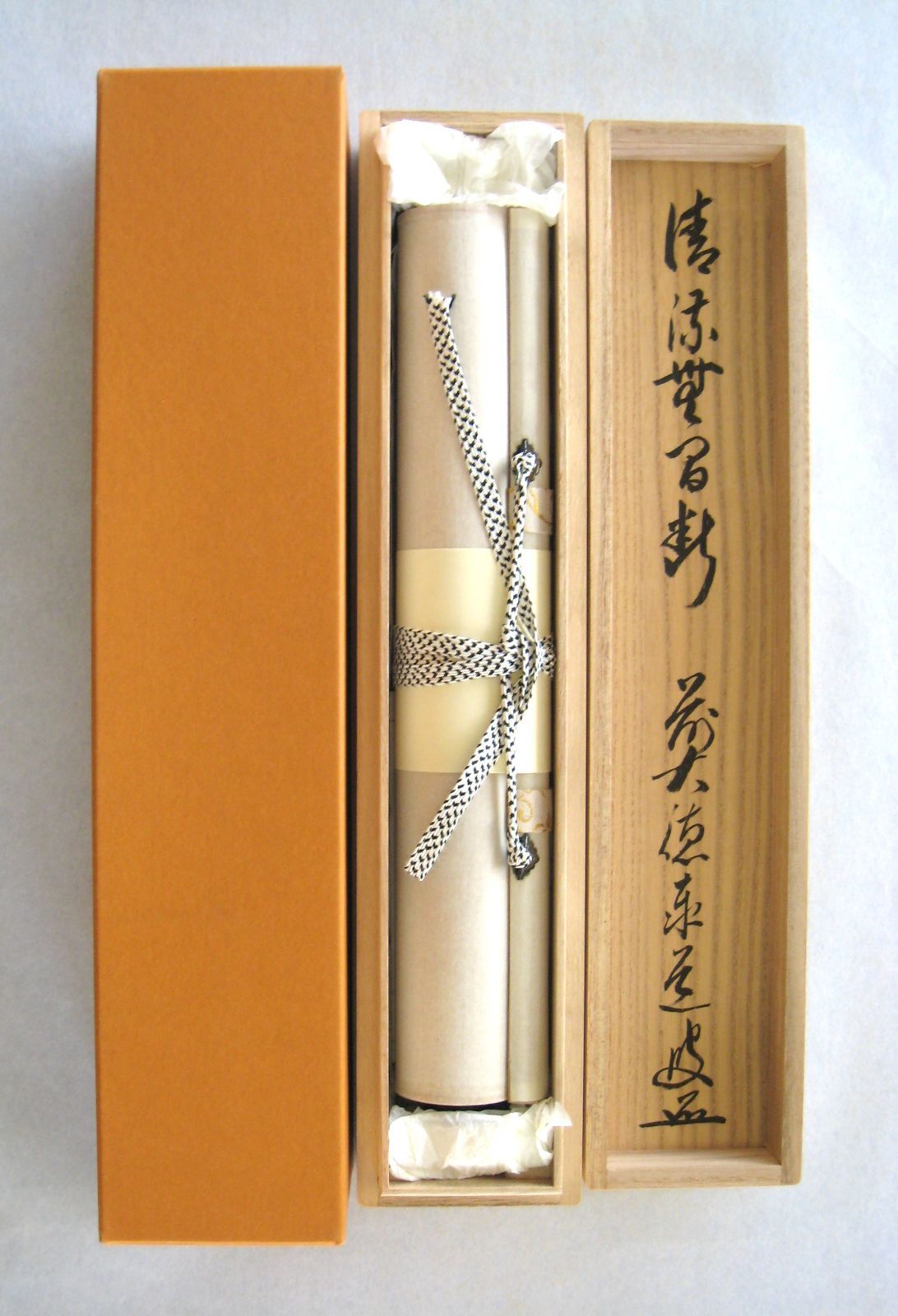 真筆】茶掛け 茶掛 清流無間断◇大徳寺派 瑞龍山 雲澤禅寺 前大徳 足立