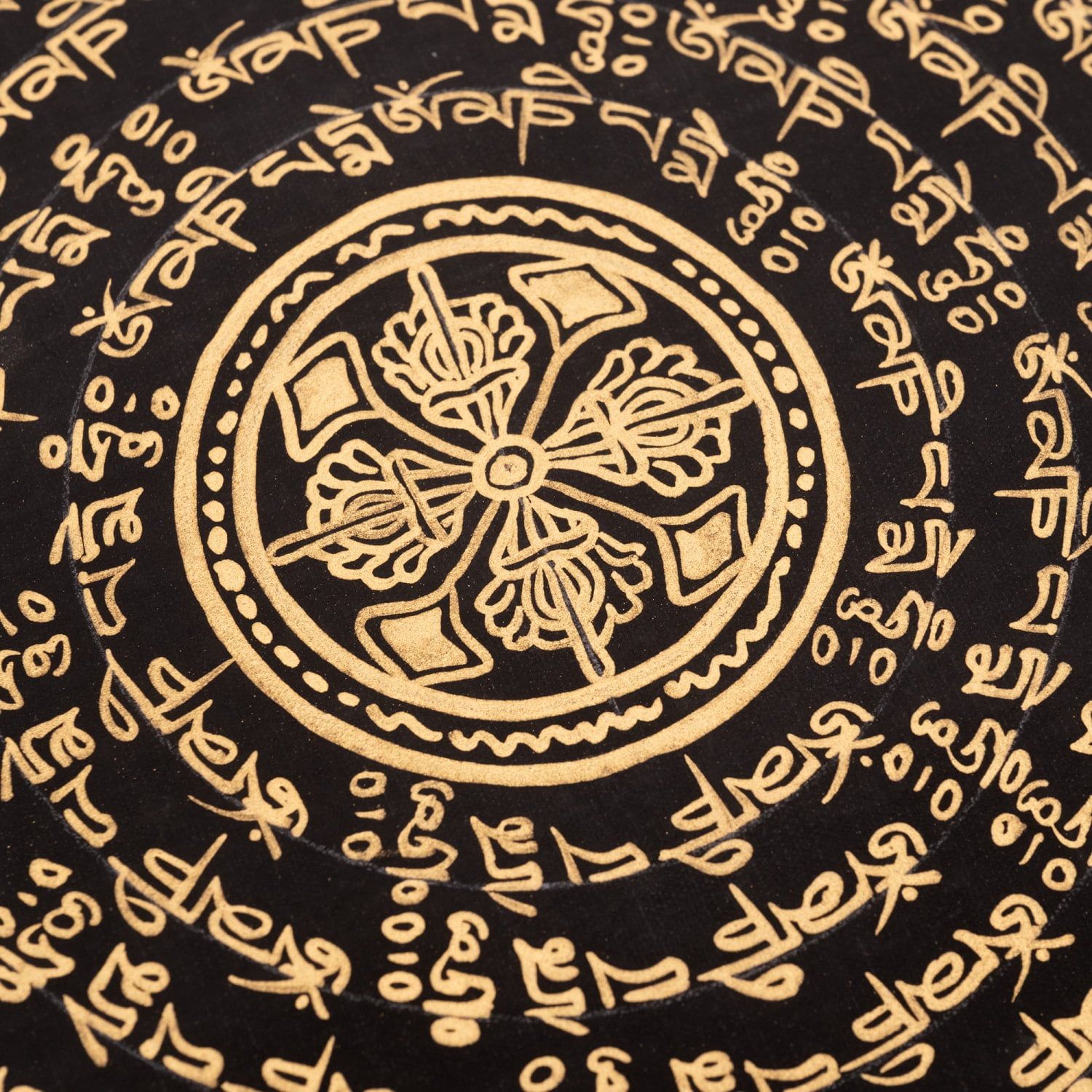 習作〕タンカ - ドルジェ種子曼荼羅[56cm x 56cm] / ドルジェ 種子