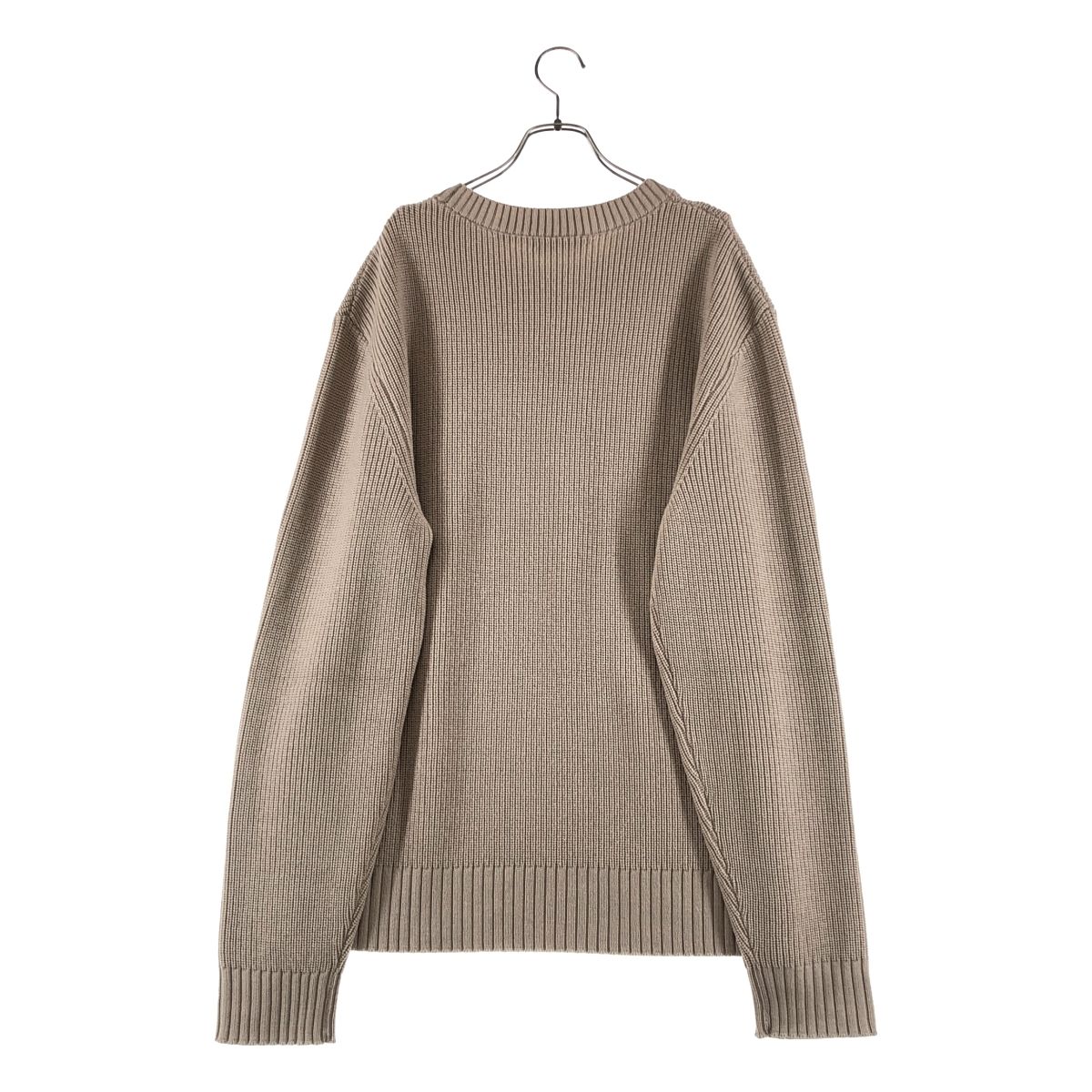 FenG CHen WANG / フェンチェンワン | DOUBLE CREW NECK KNIT ダブル