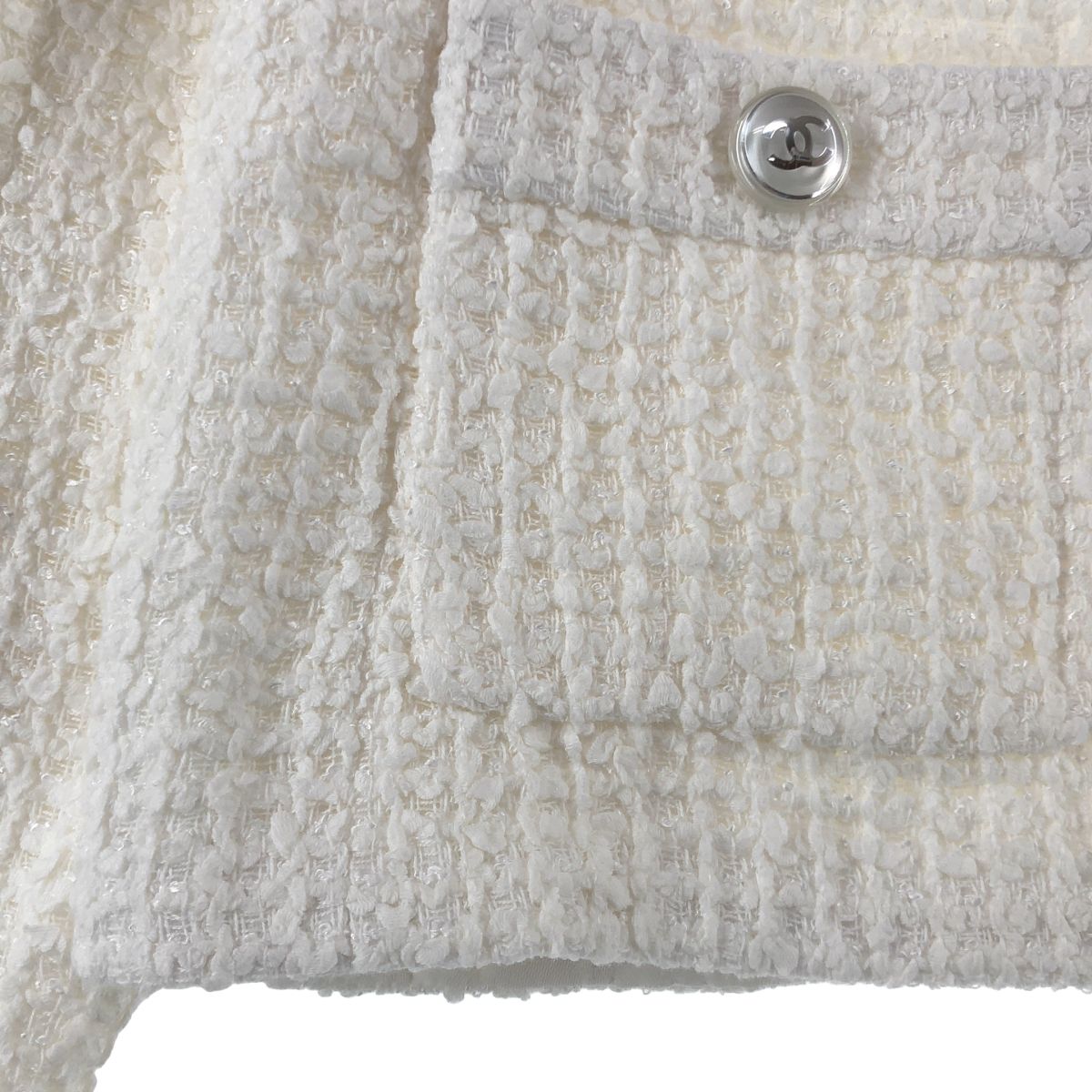 美品】 CHANEL / シャネル | 2023SS | ココマークボタン コットン