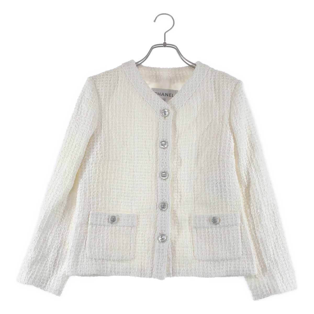 美品】 CHANEL / シャネル | 2023SS | ココマークボタン コットン