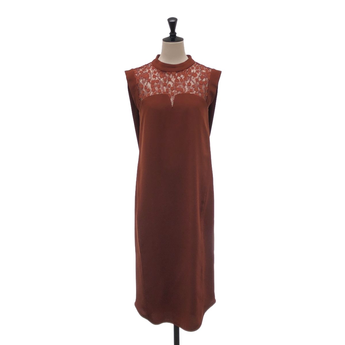 Mame Kurogouchi / マメクロゴウチ | ヨークフラワーレース ドレス